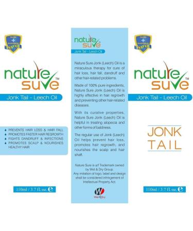 Shop Combo: Jonk Tail (Leech Oil) 110ml & Hair Growth Oil 110ml - Boost Hair Growth Effectively - Buy Online on GoSupps.com