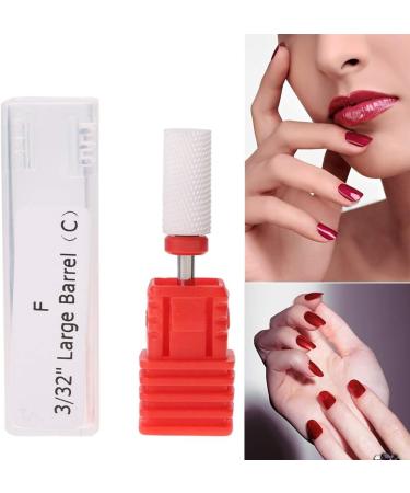 Nail Drill Ceramic Easier to Store Lightweight Nail Ceramic Grinding Head Beauty Salon Manicure Store Home Use for Professional Use Corn head F - Buy Online on GoSupps.com
