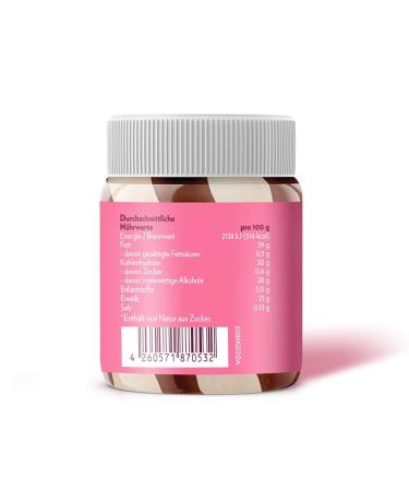 Buy Gymqueen Queenella Protein Cream 6x250g - 21.5% Protein No Added Sugar Hazelnut & White Chocolate Spread - Best Whey Protein Enriched Bread Spread - Buy Online on GoSupps.com