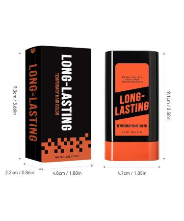 Dark Brown Temporary Hair Color Stick | Instant Root Touch Up & Waterproof Gray Hair Concealer - Buy Online on GoSupps.com