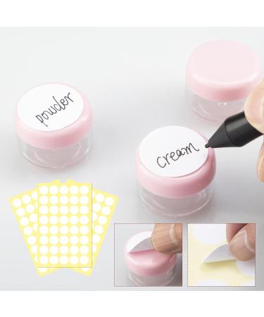 100 Pieces Mini Clear Cosmetic Bottles 5ml - Transparent Cream Glass Containers for Lip Balm & Lotion - Screw Cap Rice Set - Buy Online on GoSupps.com