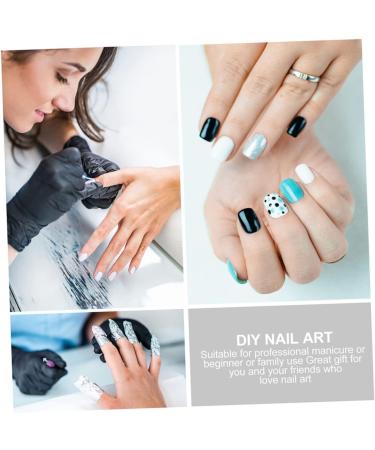 Mipcase 60 Pcs Nail Case Polish Varnish Cover Milk Gel Nail Polish Stickers for Adults Nail Art Tools Finger Nail Protector Skincare Tools White Plastic Manicure Protective Case 4x2cmx2pcs Whitex2pcs - Buy Online on GoSupps.com