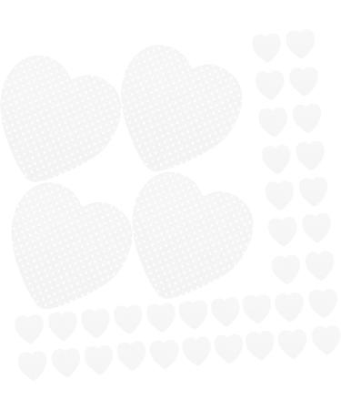 FRCOLOR 1000 Sheets Eyelash Cleaning Pads Travel Cotton White Nail Remover Heart-Shaped - Buy Online on GoSupps.com