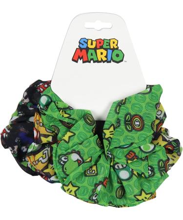Nintendo Super Mario 3 Pack Scrunchies - Official Licensed Hair Accessories - Buy Online on GoSupps.com