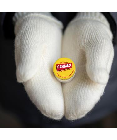 Carmex Classic Lip Balm 8 Pack - Original Medical Formula for Moisturizing & Soothing Dry Cracked Lips | International Shipping - Buy Online on GoSupps.com