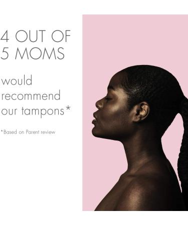Eco by Naty Super Plus Tampons - 100% Organic Cotton, Plant-Based Vegan, 14 Count - Buy Online on GoSupps.com