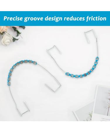 Fake Braces Temporary Clip on Teeth with Brackets & Wire Suitable for Orthodontists to Explain and Practice for Dental Students - Brackets Falsos Para Dientes(Light Blue) - Buy Online on GoSupps.com