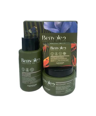 AlfaParf Alfaparf Benvoleo Recovery Pack: Intense repair and natural nourishment for damaged hair. Shampoo 275 ml + Mask 250 ml + Shower & Shampoo 80 g
