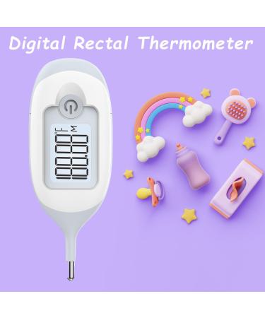 Fast & Accurate Rectal Thermometer for Babies | 10-Second Digital Baby Thermometer for Newborns & Infants - Ideal Home Care Solution - Buy Online on GoSupps.com