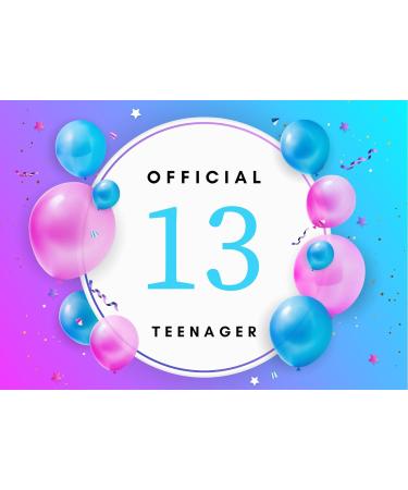 Official teenager sweet box. 13th birthday gift 13th birthday sweet box 13th birthday sweets - Buy Online on GoSupps.com