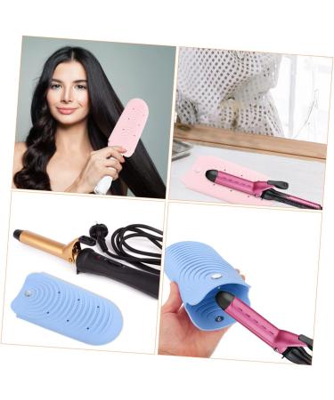 Buy Abaodam 6 Pcs Curling Iron & Hair Straightener Storage Bag - Silicone Mat for Travel & Styling | Perfect Flat Iron Holder - Buy Online on GoSupps.com