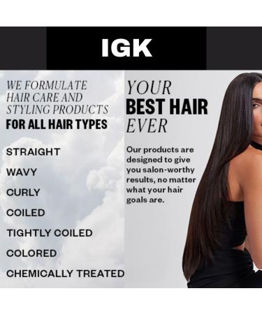 IGK Crybaby Smoothing & Finishing Serum - 1.5 Oz | High Shine Frizz Control Vegan & Cruelty Free - Best International Shipping - Buy Online on GoSupps.com