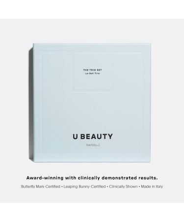 U Beauty 3-Piece Set Resurfacing Compound 15mL + The SUPER Hydrator 15mL+ The PLASMA Lip Compound 15mL Anti-Aging Serum Hydrating Cream & Contouring Lip Treatment with SIREN Capsule Technology - Buy Online on GoSupps.com