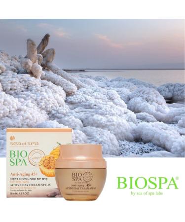 Bio Spa Active DAY Cream Spf-15 Anti Aging 45+ - Buy Online on GoSupps.com