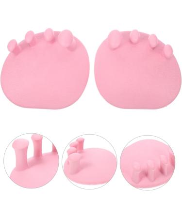 Healifty Toe Separators and Protectors - 4 Pairs TPR Pink Nail, Toe, and Thumb Protectors for Foot Valgus - Toe Stretchers and Adjusters - Buy Online on GoSupps.com