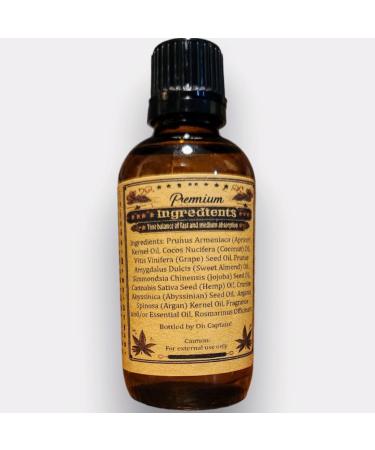 Buy Oh Captain! American Cowboy Beard Oil - Premium 9 Natural Oils Blend for Healthier Beards - Buy Online on GoSupps.com