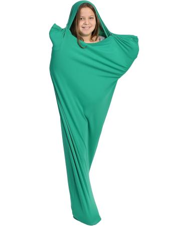 Sensory Owl Full Body Sock XL - Green | ADHD Autism Stress Relief | Deep Pressure Stimulation Toy for Sensory Therapy - Super Soft Lycra Wrap | Size XL (Max 165cm) - Buy Online on GoSupps.com