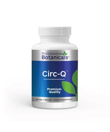 Professional Botanicals Circ-Q - Blood Circulation Support and Vein Health Supplement - 60 Vegetables Capsules