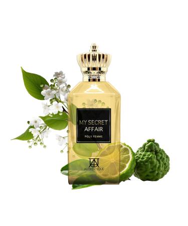 My Secret Affair Parfum for Women-Inspired by JPG's Scandal -Long-Lasting Fragrance with Jasmine Orange Blossom Freesia & Lilly of the Valley 3.4 Fl Oz (100ml) Cruelty-Free & Elegant Scent EDP - Buy Online on GoSupps.com
