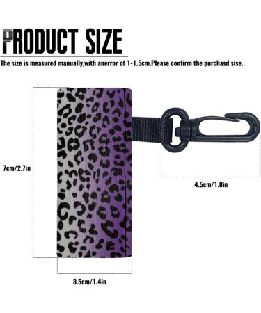 SCRAWLGOD Lipstick Keyring for Women Elegant and Unique Style Snow Leopard Print - Buy Online on GoSupps.com