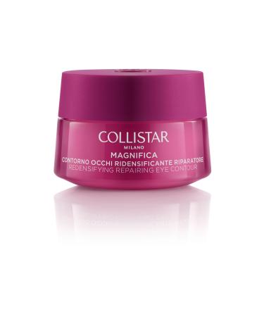 Collistar Magnifica Rulier and repairing eye contour rich and velvety cream brightens your eyes and reduces wrinkles swelling and dark circles free of silicones 15ml