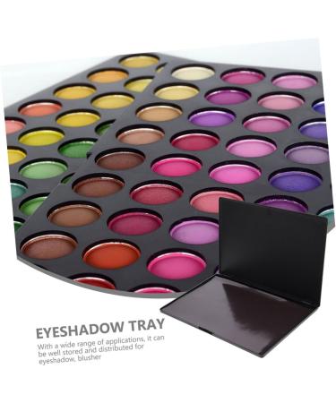 FOMIYES 2pcs Diy Eyeshadow Palette Magnetic Trays Empty Makeup Eyeshadow Sub Package Case Eye Shadow Market 15x10x0.80cmx2pcs Blackx2pcs - Buy Online on GoSupps.com