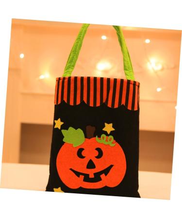 STOBAZA Pumpkin Bag 12 Pcs Candy Bags Trick or Treat Bags Halloween Bag Halloween Tote Bag Decorations Handheld - Buy Online on GoSupps.com