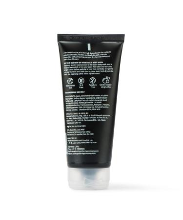 Buy Bombay Shaving Company Activated Charcoal Face & Body Wash - Anti-Pollution Effect 200 ml - Cleanse Dirt & Impurities - Buy Online on GoSupps.com