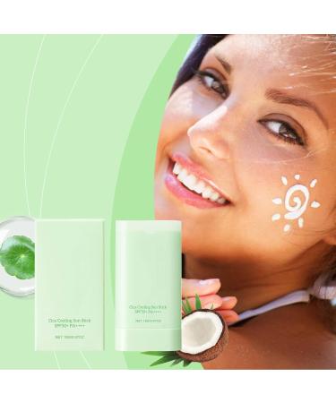 Cica Cooling Sun Stick SPF 50 | Centella Sunscreen for Face & Body | Water-Resistant & Non-Greasy | Best for All Skin Types - Shop Now - Buy Online on GoSupps.com