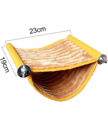 Double Layer Hamster Hammock House | Guinea Pig Bed Hideout | Hanging Swing Winter Warm Bed for Small Pets | Washable Nest for Mouse, Rat, Hamster | Cozy Hideaway for Playing and Sleeping - Buy Online on GoSupps.com