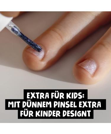 Shop Minico Premium Kinder Nail Polish Set - 3 Pack Glitter Pink & Rose - Removable Vegan Child-Friendly & Dermatologically Tested - Buy Online on GoSupps.com