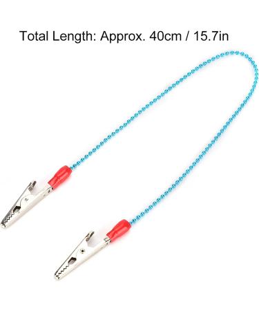 Verdant Touch Dentist Supplies Napkin Holder with Flexible Steel Ball Chain - Blue Pack of 5 | Buy Quality Dental Tools Online - Buy Online on GoSupps.com