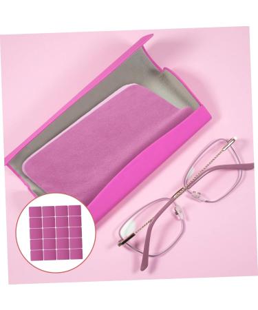 NOLITOY 60 Pcs Glasses Cleaning Cloth - Lens & Screen Cleaner Wipes for Eyeglasses Cell Phones and More - Fiber Cloths in Purple (3pcs 18x15cm - Buy Online on GoSupps.com