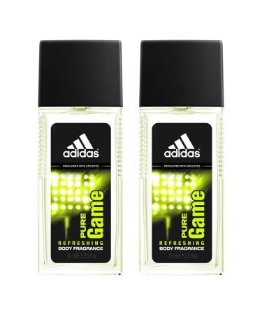 adidas Pure Game Men'S Fragrance Regular 75Ml Pack Of 2 2.5 Fl Oz