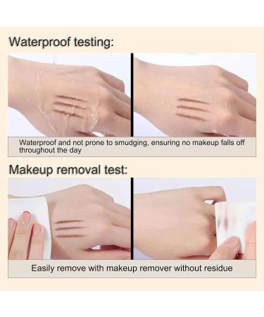 5pcs eyebrow pencil dark brown waterproof micro ultra slim eyebrow color makeup pencil cosmetics eye brow stencil kit benefit precisely for women tattoo organic makeup contour brow dye - Buy Online on GoSupps.com