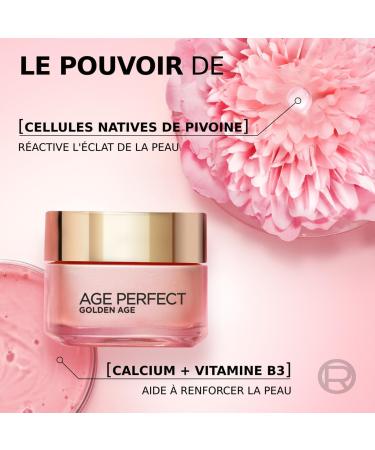 L'Or al Paris Age Perfect Golden Age Re-Fortifying Rosy Day Cream 50 ml + Dark Spot Correcting Serum 30 ml - Buy Online on GoSupps.com
