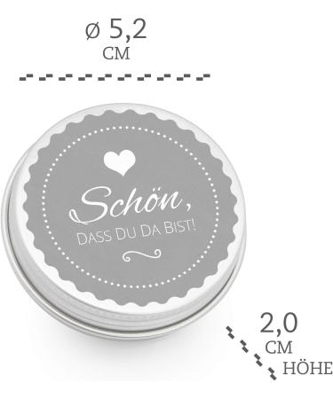  Utiful DeinBonbon - Pack of 20 mini favor boxes - For weddings birthdays baptisms and communions - White - Fruit-flavored gum hearts - Buy Online on GoSupps.com