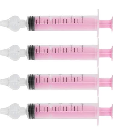 Baby Nasal Aspirator Kit - 4Pcs Nasal Irrigator for Babies - Reusable Silicone Rinse Kit with Storage Box - Pink - For Newborns & Infants - Buy Online on GoSupps.com
