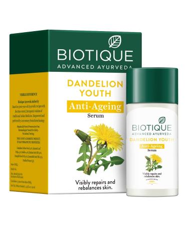 Biotique Bio Dandelion Visibly Ageless Serum For All Skin Type  40 ml