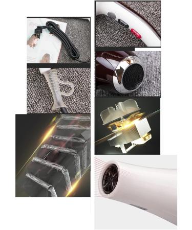 2400W Hair Dryer Ionic Hair Blow Dryer 3 Heat Settings and 2 Speed Lightweight Hair Dryers 1 Key Cold air Button Button with 2 Concentrator for Travel Salon Home Use Extra Long Cord 3m Small Gift - Buy Online on GoSupps.com