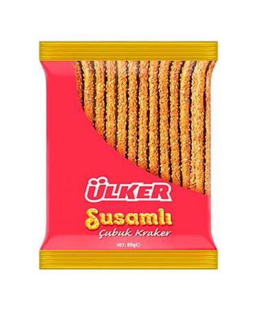 Ulker Sesame Pretzel Sticks/Susamli Cubuk Kraker x 15 pack