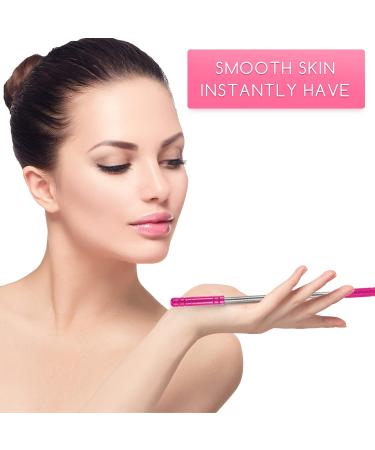 2-Piece Facial Hair Remover Spring for Women and Men - Remove Hair from Upper Lip, Chin, Cheeks, and Neck - Eyebrow Face Epilator Threading Tool (Black Rose Red) - Buy Online on GoSupps.com