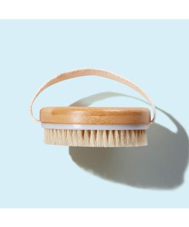 Mio Dry Body Brush 5.29 Oz - Exfoliating Body Scrub for Smooth Skin - Buy Online on GoSupps.com