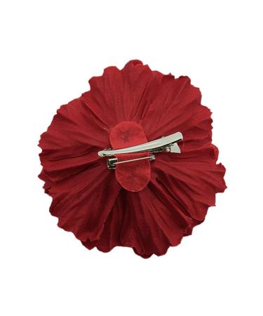 Buy Elegant Red Flower Hair Clips for Girls - 2 Piece Wedding Set | Bonamart - Buy Online on GoSupps.com