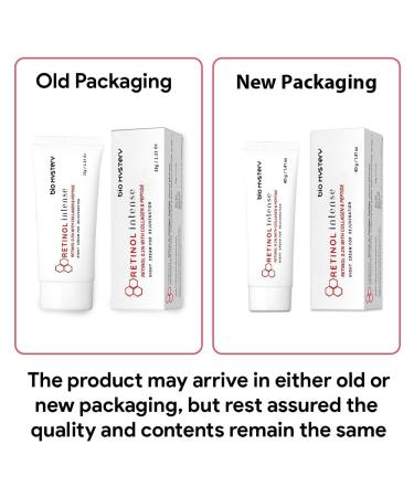 Bio Mystery Retinol 0.1 Intense Cream with Collagen & Peptide (40 Gram / 1.41 Oz) - Buy Online on GoSupps.com