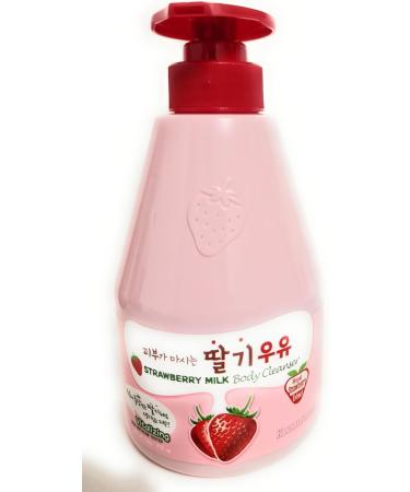 KWAILNARA Strawberry Milk Body Cleanser 560g - Buy Online on GoSupps.com
