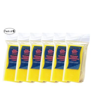 Sun Glo Dish Sudzer Refill 2 Pieces (Pack of 6)
