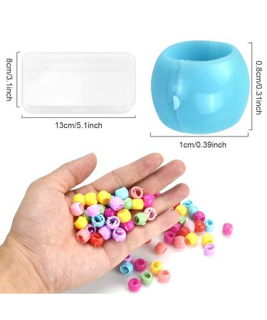 100 Mini Hair Clips - Colorful Pearl Hair Clips for Women & Girls | Plastic Hair Clamps & Needles in Box - Buy Online on GoSupps.com