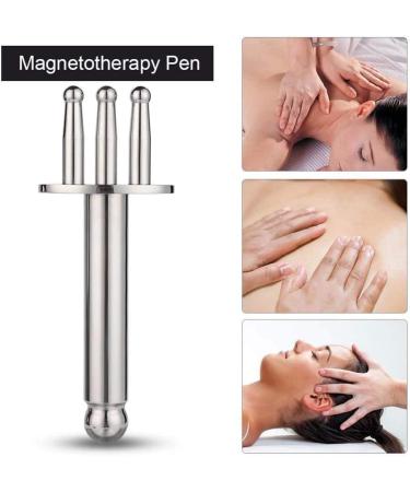 RZiioo Magnetotherapy Pen - Magnetic Massage Therapy Stick for Meridian Points & Acid Discharge Relief - Buy Online on GoSupps.com