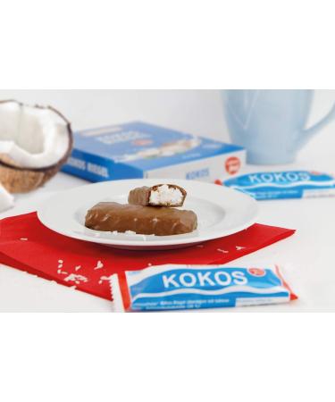 Frankonia CHOCOLAT Coconut Bars - Lactose-Free & Gluten-Free 25g (Pack of 12) - Buy Online Internationally - Buy Online on GoSupps.com
